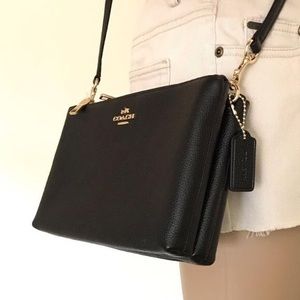 Coach Pebble Leather Lyla Crossbody